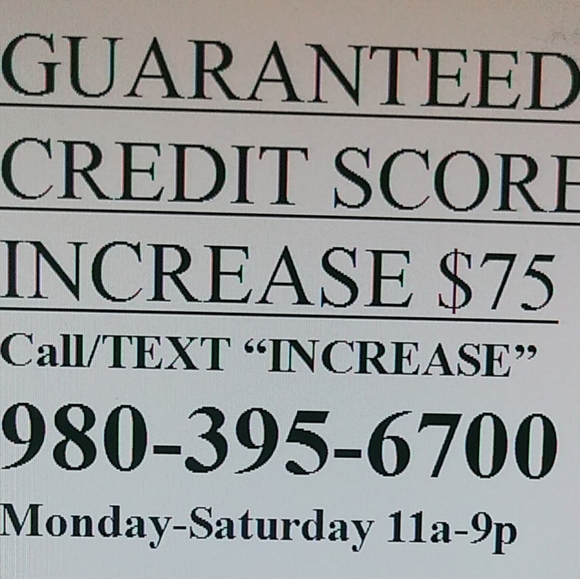 GUARANTEED CREDIT SCORE INCREASE $75